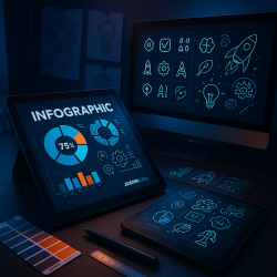 Bespoke Illustrations, Icons & Infographics