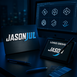 Iconic AI-Enhanced Logo Design