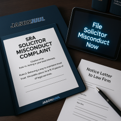 Complain to the Solicitor Regulation Authority (SRA)