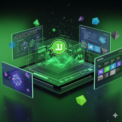 Futuristic Portfolio Website for Creators