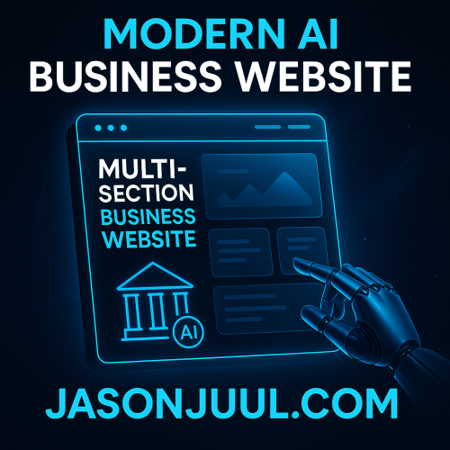 Modern AI Business Website