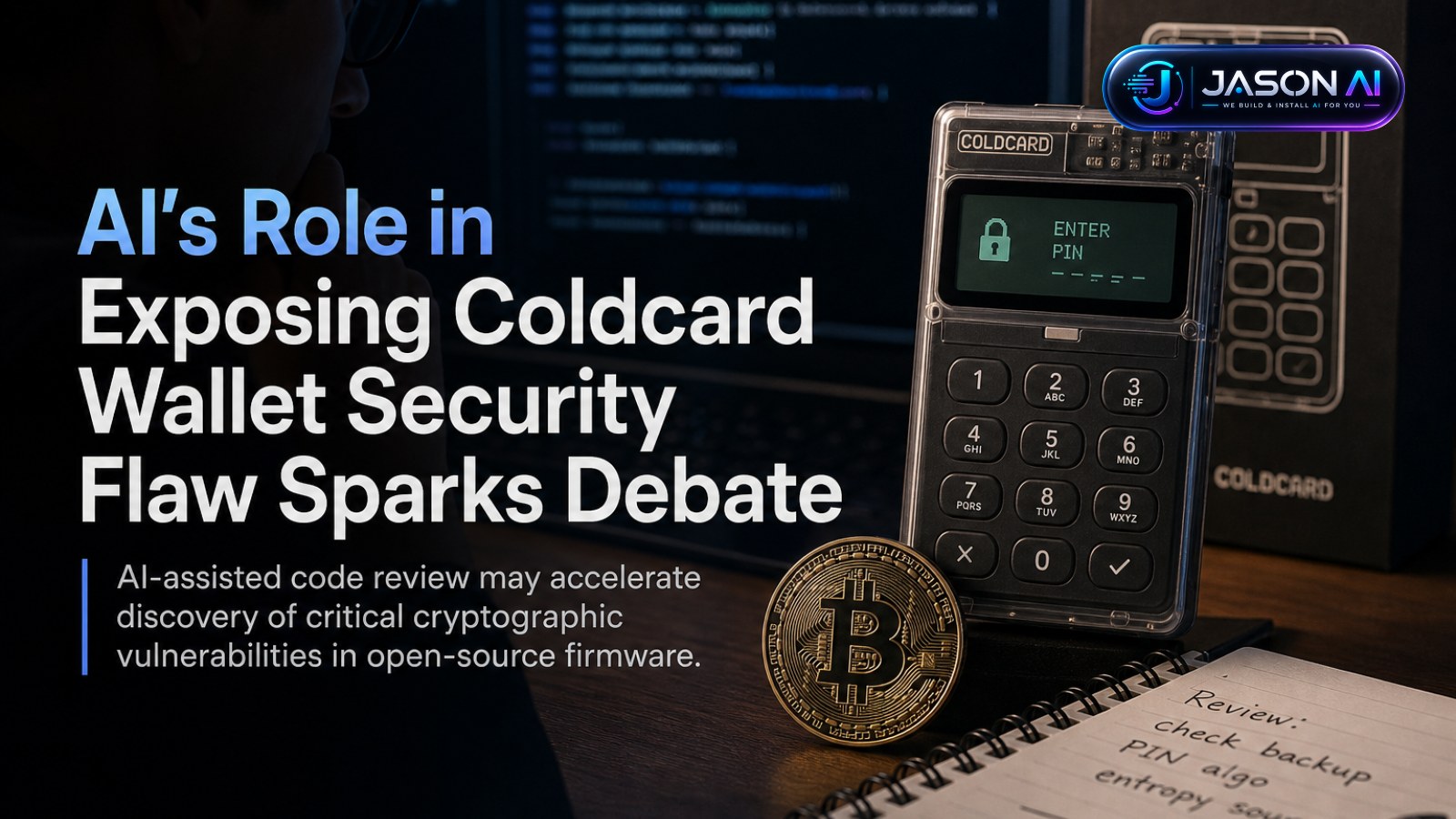 AI’s Role in Exposing Coldcard Wallet Security Flaw Sparks Debate
