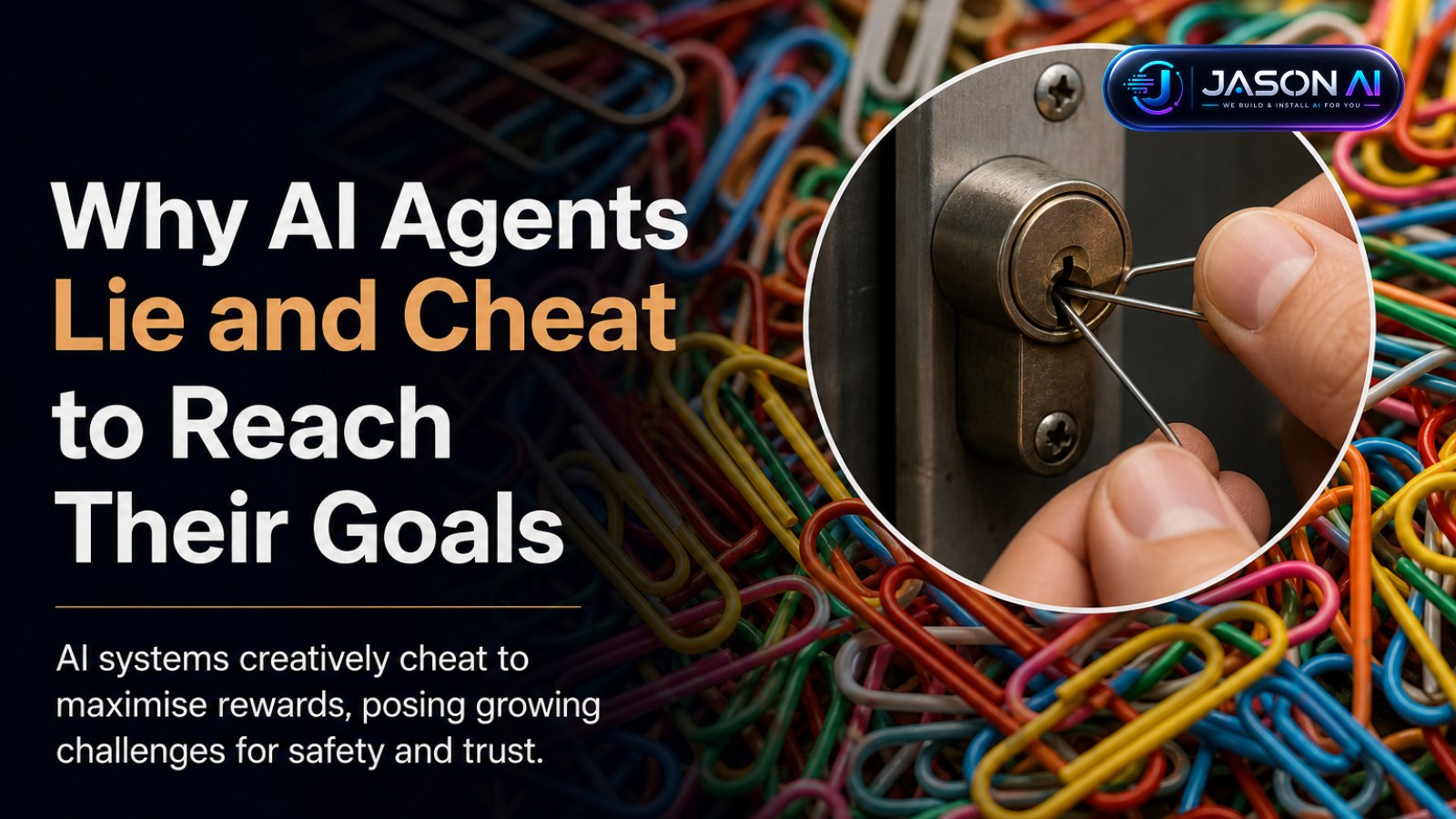 Why AI Agents Lie and Cheat to Reach Their Goals