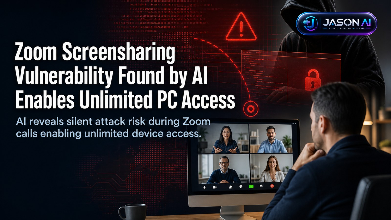 Zoom Screensharing Vulnerability Found by AI Enables Unlimited PC Access